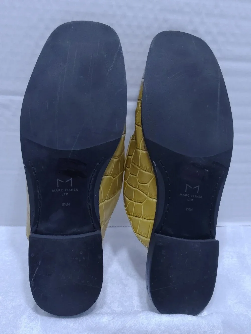 Marc Fisher LTD Flyta Croc-emvossed, Men # 8.5 US